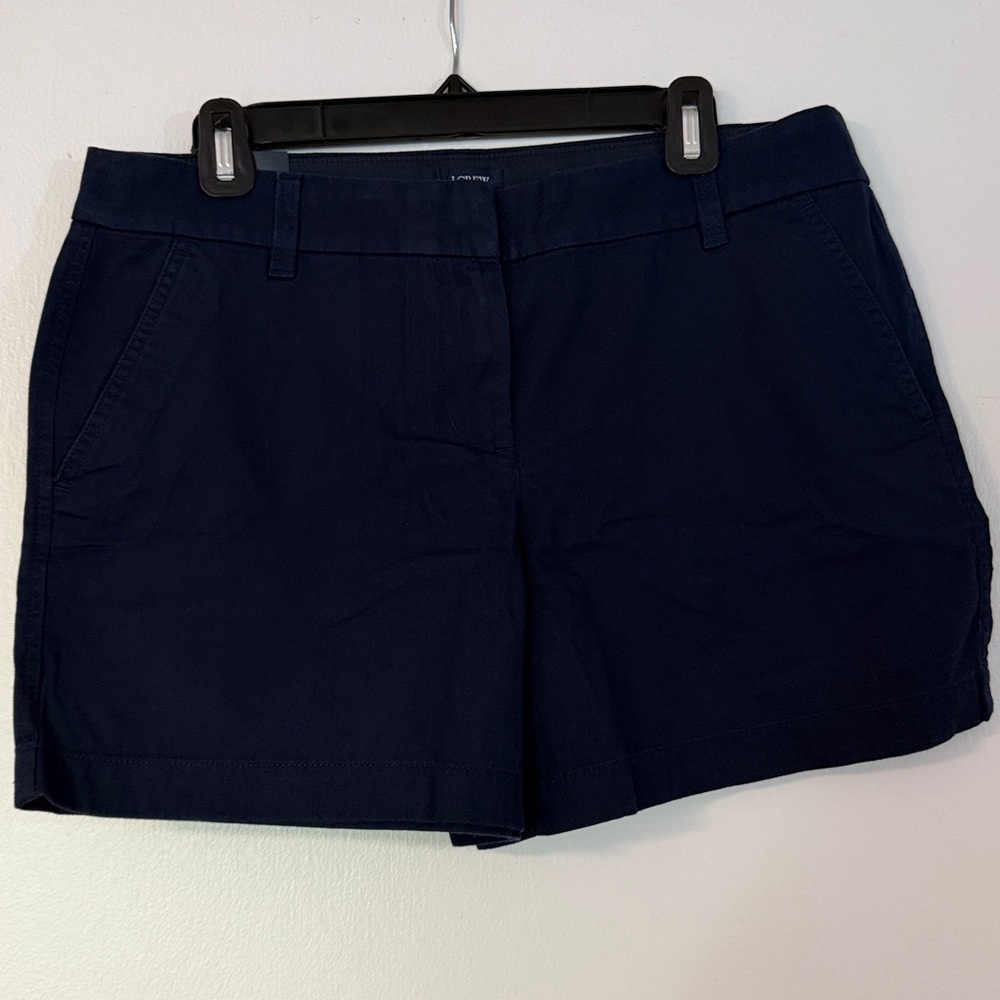 J. Crew Women's navy 5” shorts